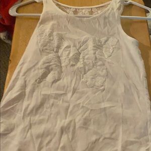 White tank top